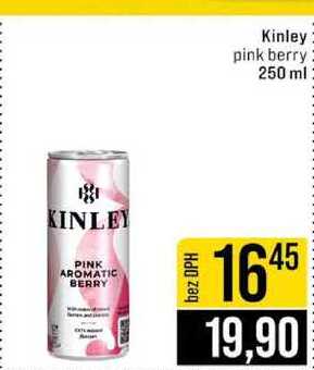 Kinley pink berry 250 ml