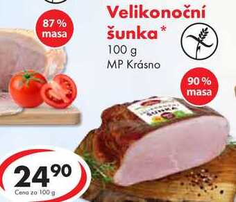 Velikonoční šunka, 100 g