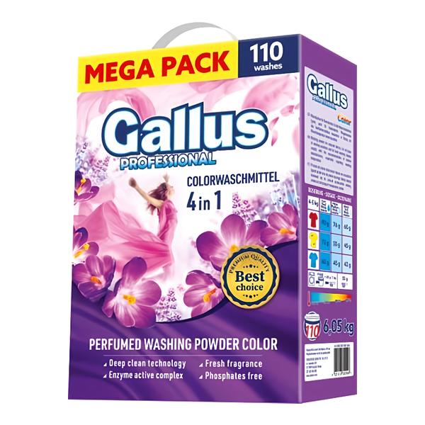Gallus Professional Prací prášek Color Box 6,05kg