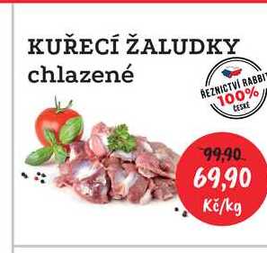 KUŘECÍ ŽALUDKY chlazené 1kg 