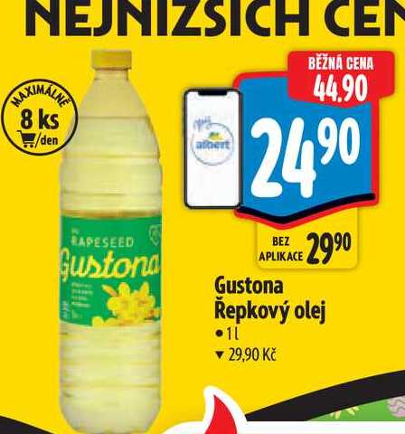   Gustona Řepkový olej 1 l