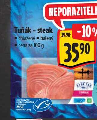 Tuňák - steak  100 g