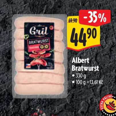 Albert Bratwurst 330 g
