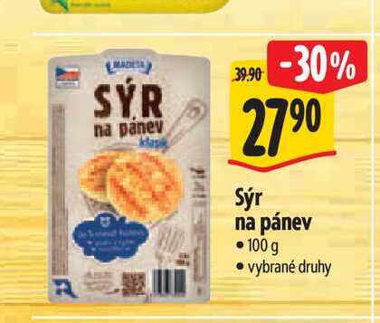  Sýr na pánev 100 g  