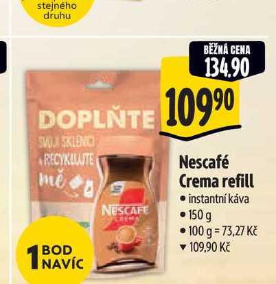  Nescafé Crema refill 150 g