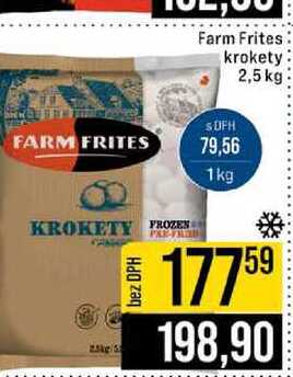 Farm Frites krokety 2,5 kg