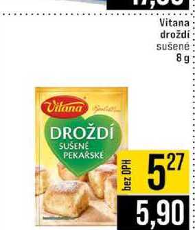 Vitana droždí sušené 8g 