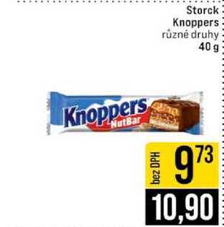 Storck Knoppers různé druhy 40 g 