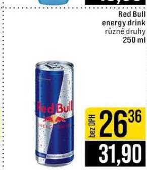 Red Bull energy drink různé druhy 250 ml 