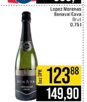 Lopez Morenas Bonaval Cava Brut 0,75l