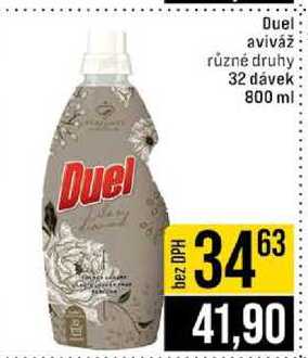Duel aviváž různé druhy 32 dávek 800 ml 