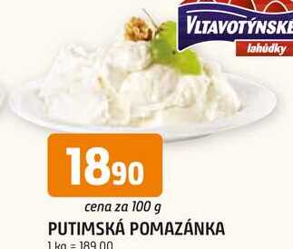 PUTIMSKÁ POMAZÁNKA 100 g