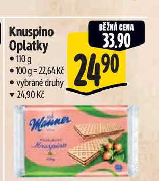 Knuspino Oplatky 110 g