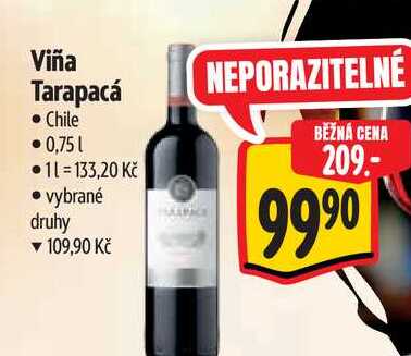 Viña Tarapacá 0,75 l