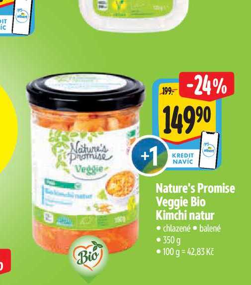 Nature's Promise Veggie Bio Kimchi natur 350 g