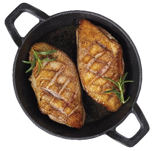 Kachní prsa s kůží a kostí, 1 kg