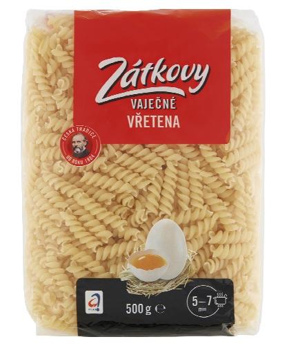 Zátkovy Těstoviny, 500 g