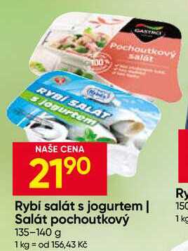 Rybí salát s jogurtem 135-140 g