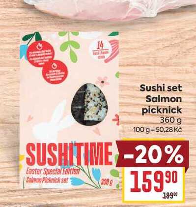 Sushi set Salmon picknick 360 g