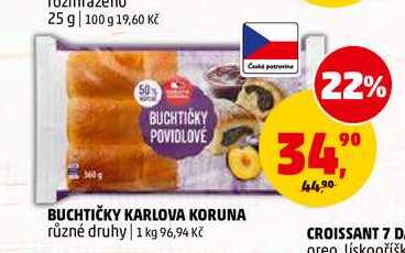 BUCHTIČKY KARLOVA KORUNA, 1 kg