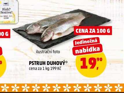 PSTRUH DUHOVÝ, 1 kg