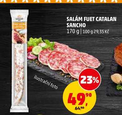 SALÁM FUET CATALAN SANCHO, 170 g