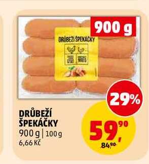 DRÓBEZI SPEKAČKY, 900 g