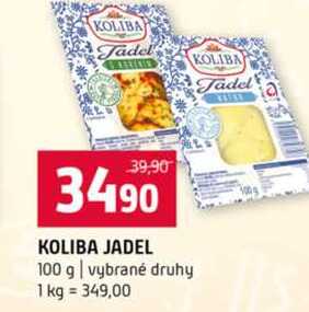 KOLIBA JADEL 100 g vybrané druhy