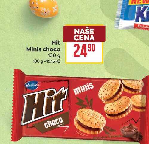 Hit Minis choco 130 g