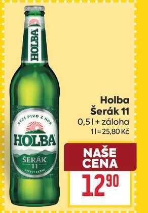 Holba Šerák 11 0,5l