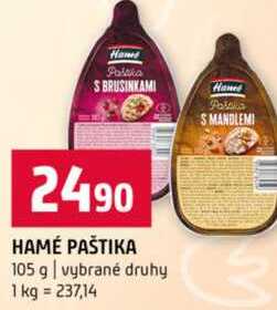 HAMÉ PAŠTIKA 105 g vybrané druhy
