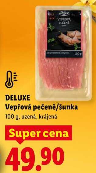 DELUXE Vepřová pečeně/šunka, 100 g
