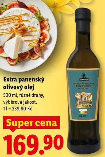 Extra panenský olivový olej, 500 ml