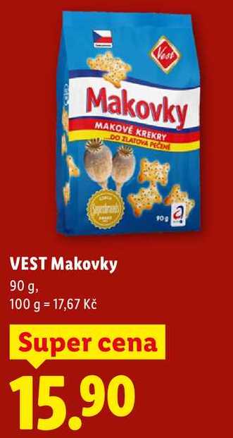 VEST Makovky, 90 g