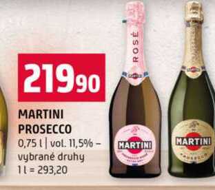 MARTINI PROSECCO 0,75l vol. 11,5% 