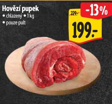 Hovězí pupek, 1 kg