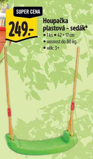 Houpačka plastová - sedák