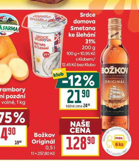 Božkov Originál 0,5l