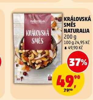 KRÁLOVSKÁ SMĚS NATURALIA, 200 g