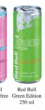 Red Bull free Green Edition 250 ml 