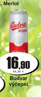 Budvar výčepní 0,5 l