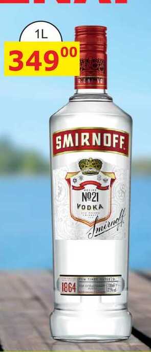 Smirnoff Vodka 1l