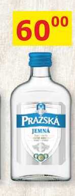 PRAŽSKÁ VODKA JEMNÁ 0,2l