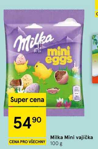 Milka Mini vajíčka, 100 g 
