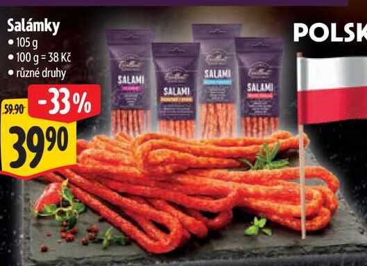 Salámky, 105 g