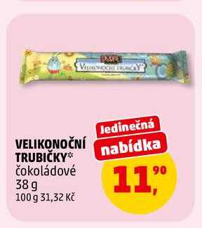 VELIKONOČNÍ TRUBIČKY, 38 g
