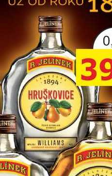 R. JELÍNEK Hruškovice Williams 0,7l 42%