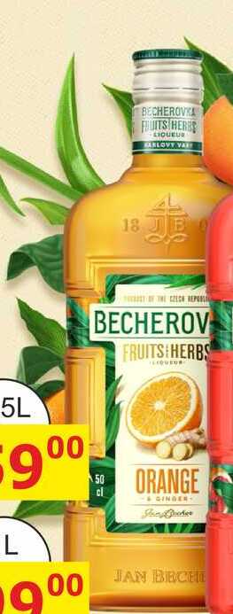 Becherovka Orange & Ginger 1l 20%