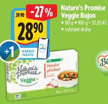 Nature's Promise Veggie Bujon, 88 g