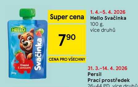 Hello svačinka, 100 g